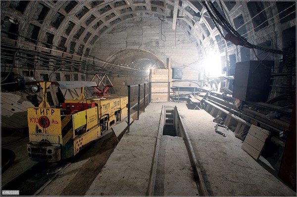 Так выглядет шахта №519-бис в Санкт-Петербурге,станция 