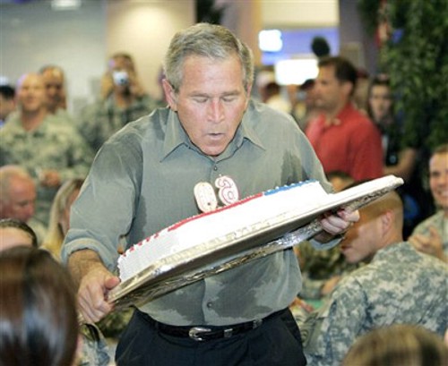 Причудливые гримасы Буша (5 фото)