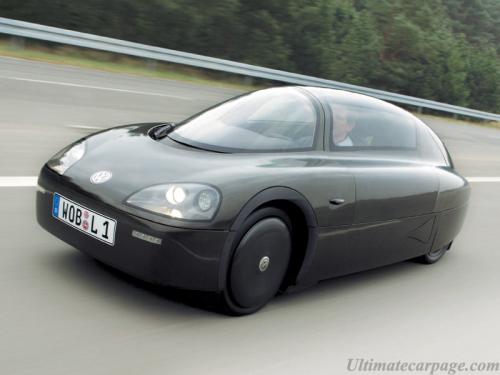 Концепт от Volkswagen - 1 литр бенина на 100 км (9 фото)