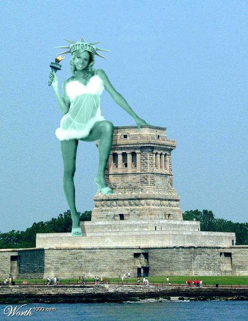 Какой могла бы быть статуя свободы!