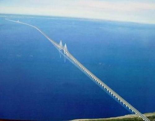 Самый длинный мост в мире! (4 фото)