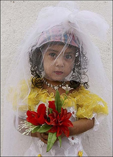Самая молодая невеста в мире! (1 фото)