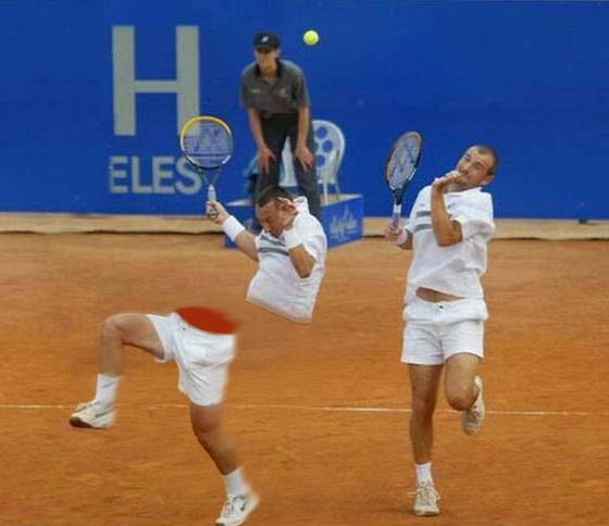 Зажабили теннисистегов:) (23 фото)