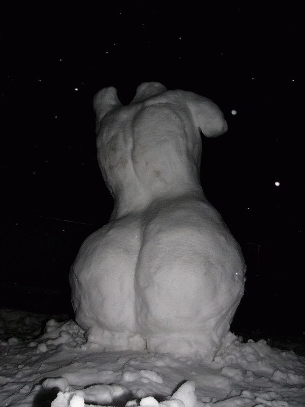 Прикольные снеговики:) (10 фото)