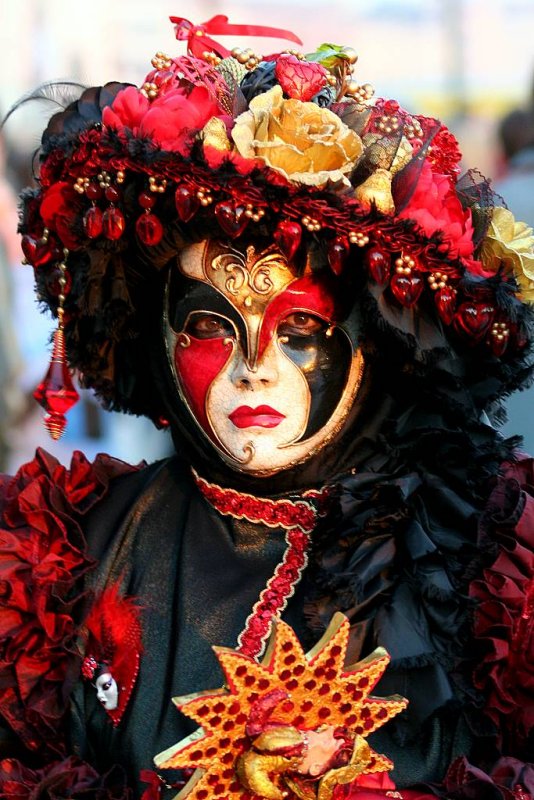 Красочный карнавал 2008 в Венеции (23 фото)