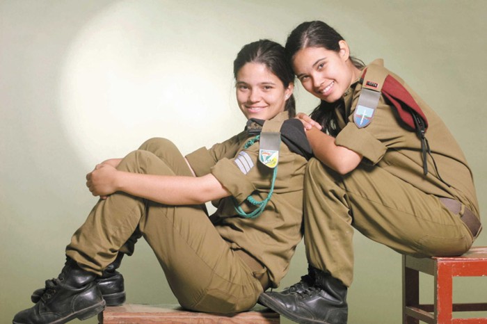 Девушки армии Обороны Израиля (17 фото)