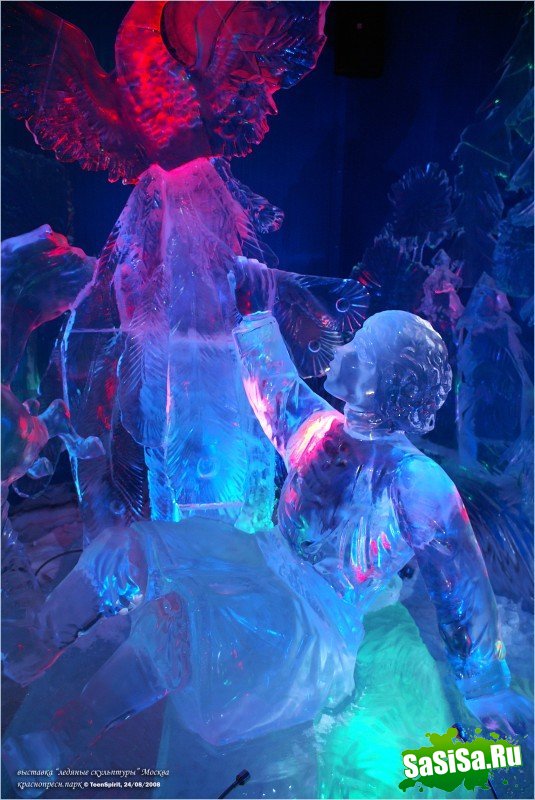 Выставка ледяных скульптур в Москве (26 фото)