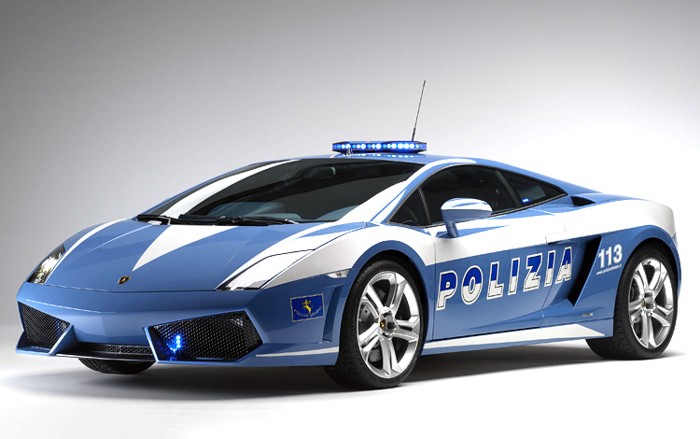 Lamborghini Gallardo LP560-4 для итальянской полиции (4 фото)