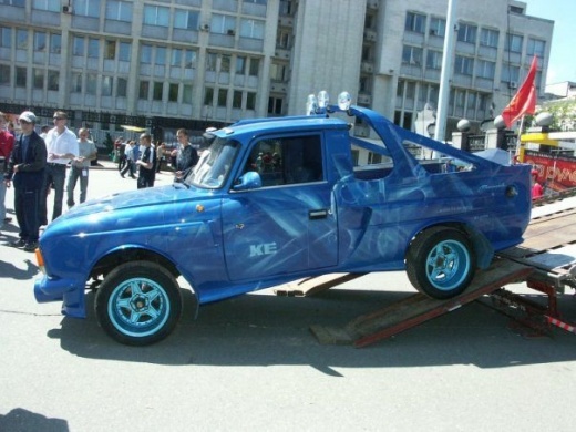 Тюнинг российских автомобилей (17 фото)