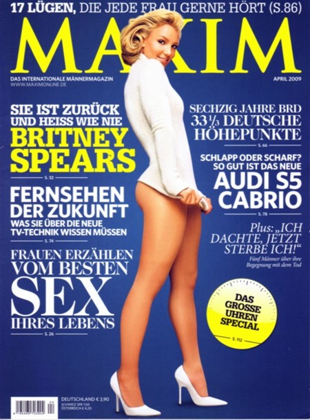 Бритни Спирс (Britney Spears) в немецком Maxim (8 фото)