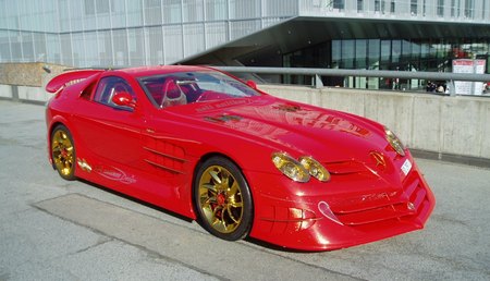 Mercedes-Benz SLR McLaren 999 Red Gold Dream (5 )