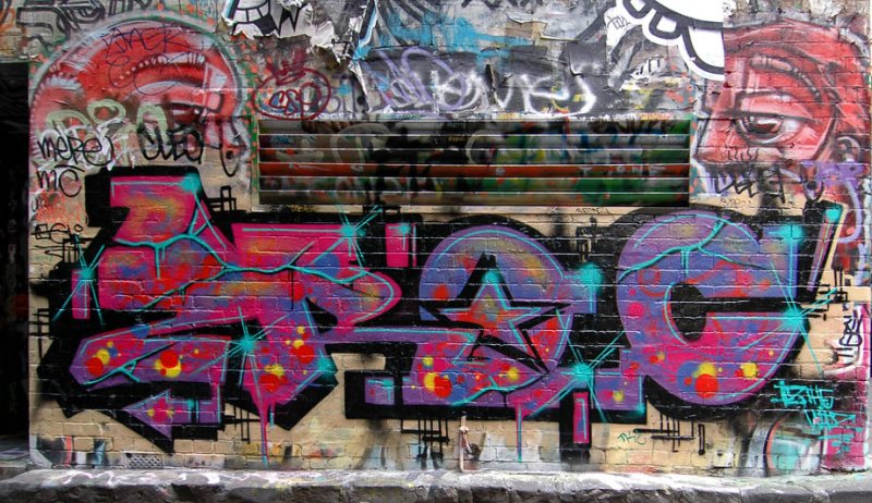Неповторимое граффити в Мельбурне! (16 фото)