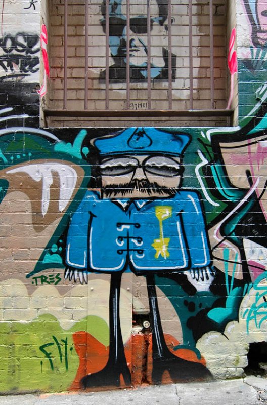 Неповторимое граффити в Мельбурне! (16 фото)