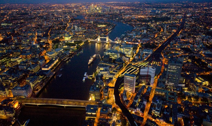 Сверху над Лондоном... (20 фото)