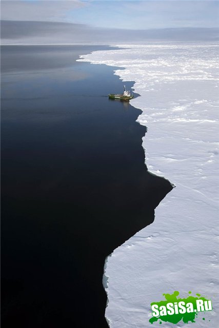 Экспедиция по изучению последствий изменения климата на Северном полюсе  (15 фото)