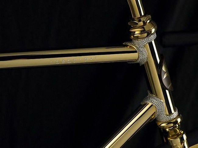Велосипед из золота (8 фото)