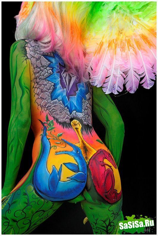 World Body Painting Seeboden 2009 (24 фото)