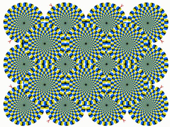 Зрительные иллюзии - оптический обман или головоломка для глаз? Проверь сам! (9 фото)