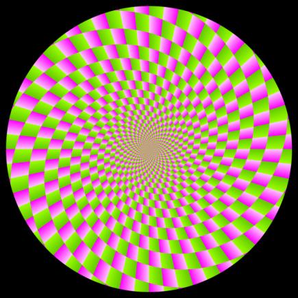 Зрительные иллюзии - оптический обман или головоломка для глаз? Проверь сам! (9 фото)