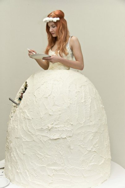 Платье-торт (3 фото)