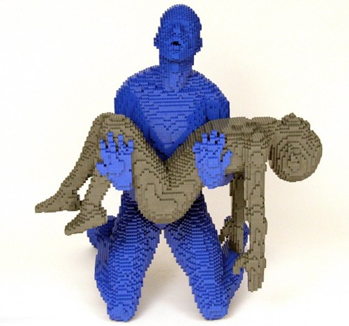 Лего-скульптор (4 фото + видео)