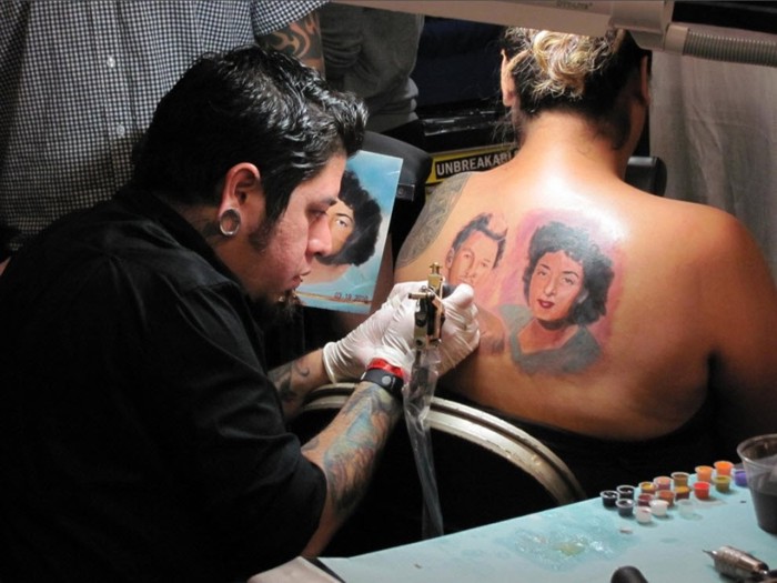 Выставка татуировок в Сан-Франциско (14 фото)