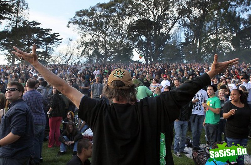 Митинги в поддержку легализации марихуаны (15 фото)