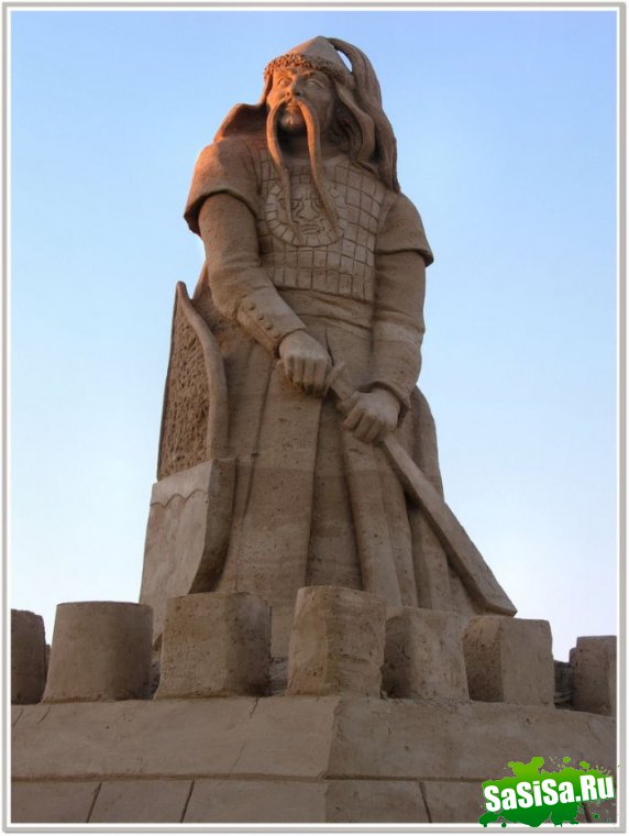 Песочные скульптуры (16 фото)