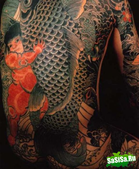 Японские татуировки (11 фото)