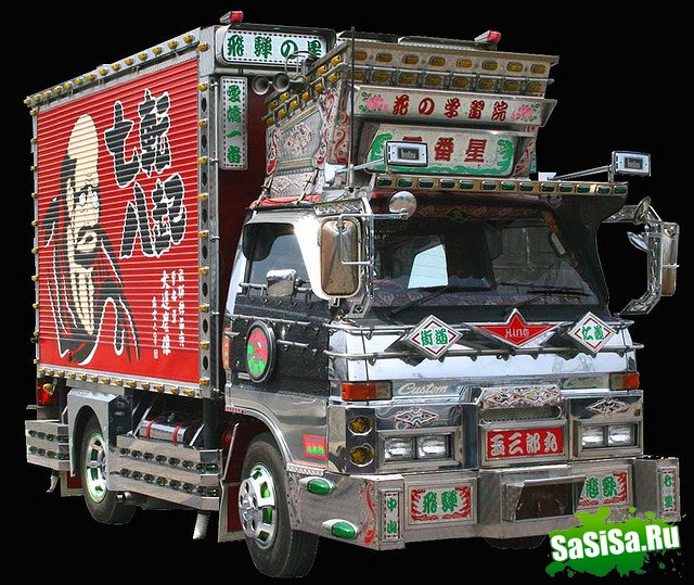 Тюнинг по-японски: грузовики Декотора (13 фото + видео)
