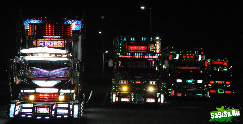 Тюнинг по-японски: грузовики Декотора (13 фото + видео)