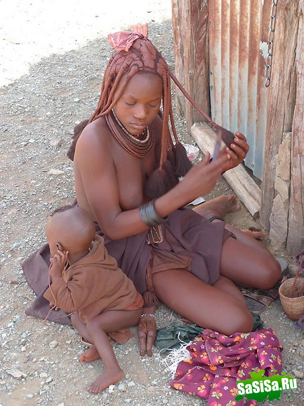 Красавицы племени химба из Намибии (19 фото)