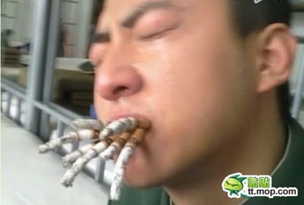Методика борьбы с курением по-китайски (5 фото)