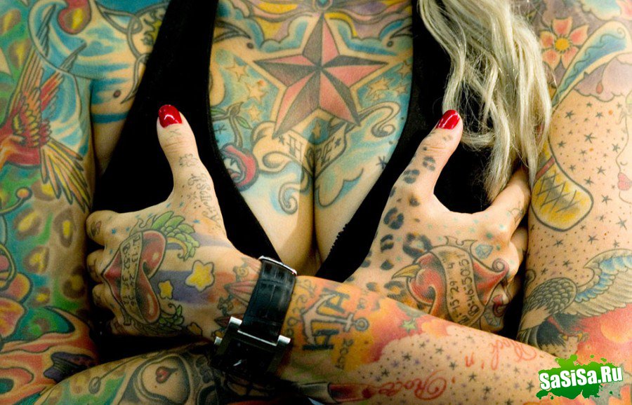 Удивительные татуировки (25 фото)