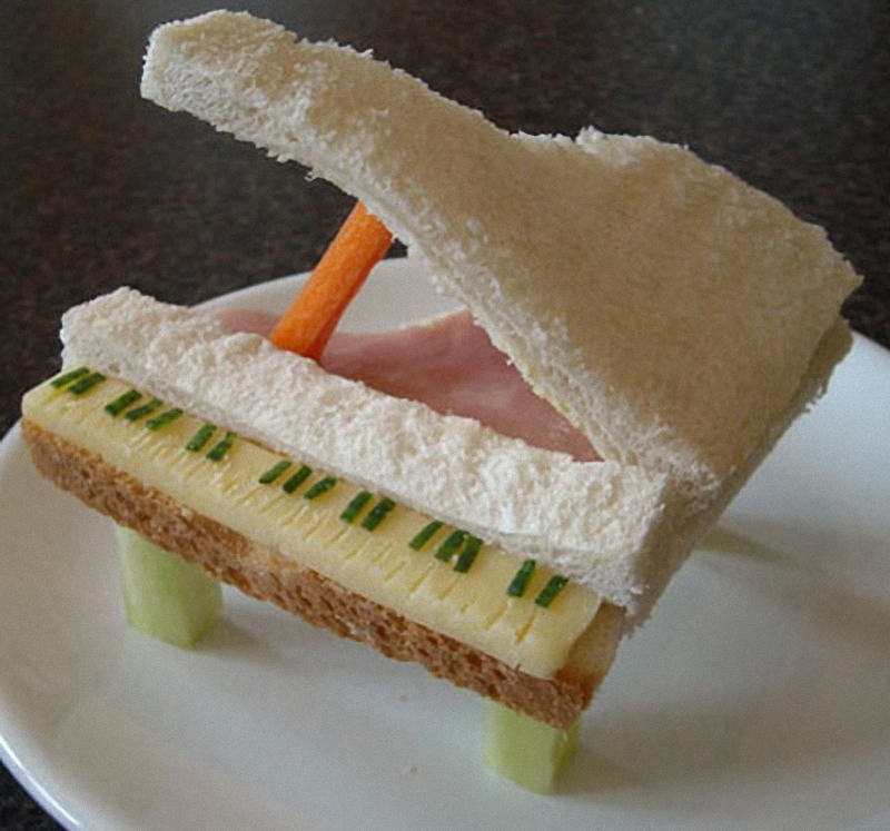 Искусство бутерброда (13 фото)
