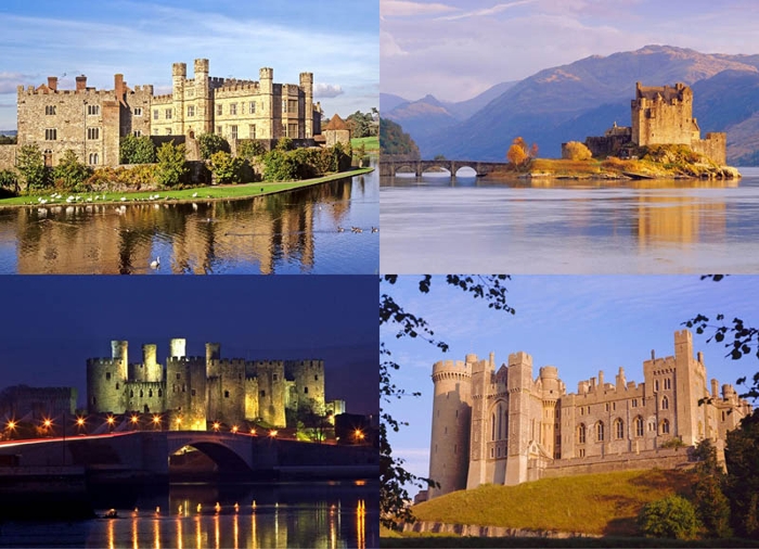 Прекрасные замки Британии (15 фото)