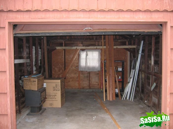 Переделка гаража (13 фото)