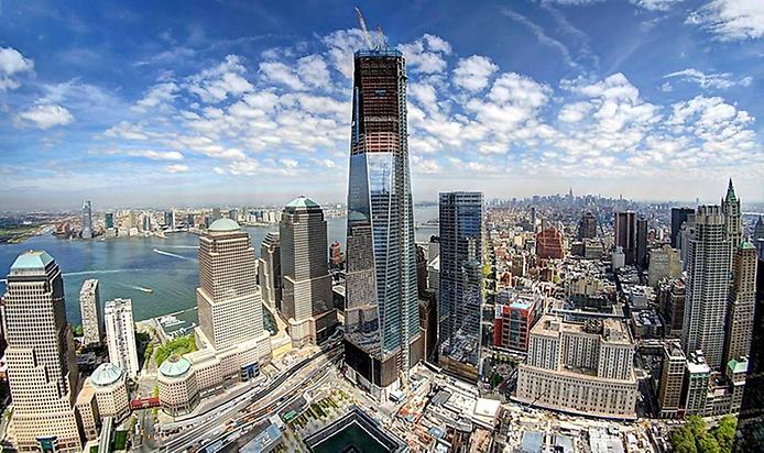 Новый Международный Торговый Центр. Самый высокий небоскреб Нью-Йорка (12 фото)