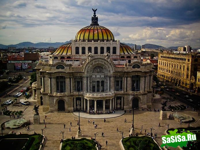 Дворец изящных искусств в Мехико (8 фото)