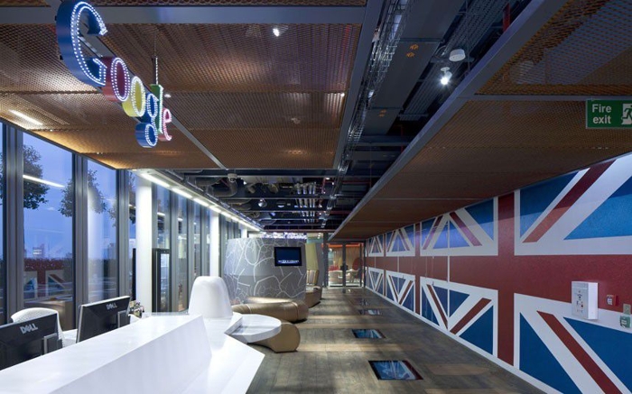Совершенно новый Офис Google в Лондоне (23 фото)