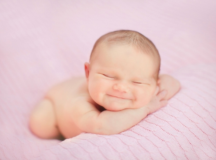 Улыбка младенца (9 фото)