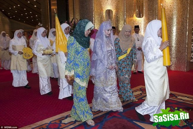 Свадьба принцессы Брунея (12 фото)