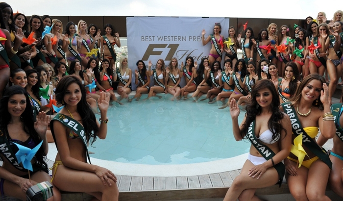 Горячие участницы конкурса красоты «Мисс Земля 2012» в купальниках (26 фото)