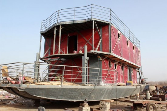 Китаец строит «Ноев ковчег» (3 фото)