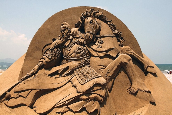 Песчаные скульптуры от чемпиона мира Joo Heng Tan (12 фото)