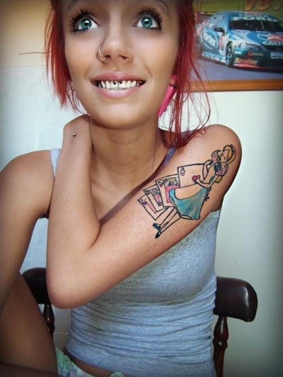 Подборка странных и забавных татуировок (16 фото)