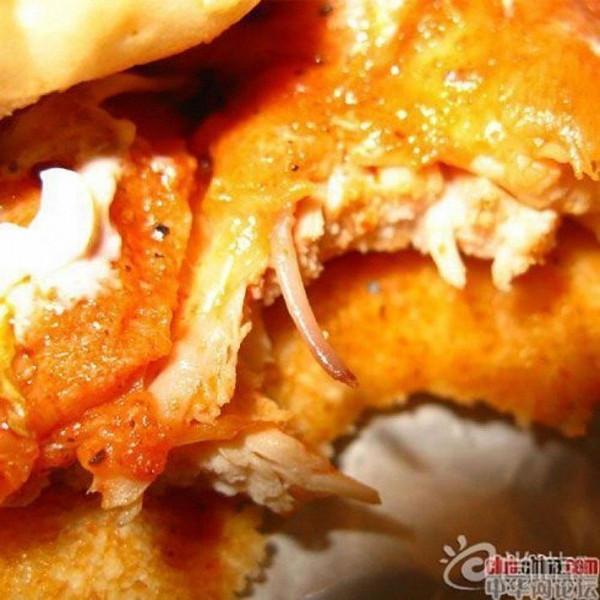 Жутковатый китайский бутерброд (5 фото)