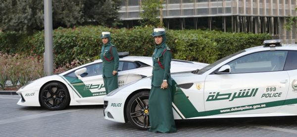 Женщины-полицейские из Дубаи самые быстрые в мире (7 фото)