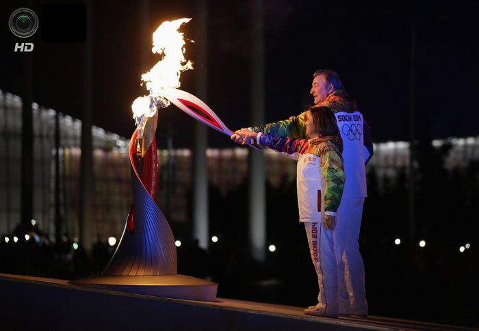 Церемония открытия XXII Олимпийских зимних игр в Сочи (30 фото)