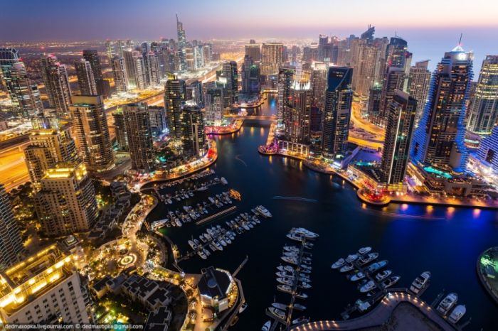 Потрясающие панорамы Дубая (30 фото)